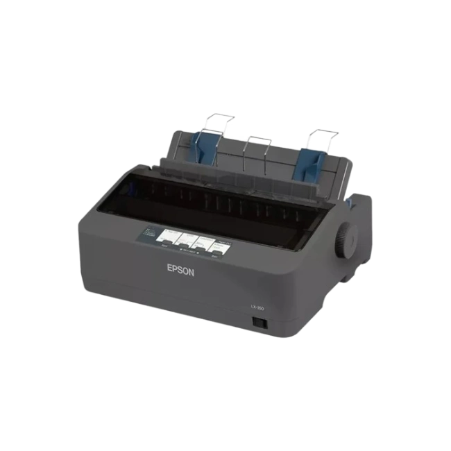 Epson LX 350 - Impresora - monocromo - matriz de puntos - 9 espiga - hasta 357 caracteres/segundo - paralelo, USB, serial