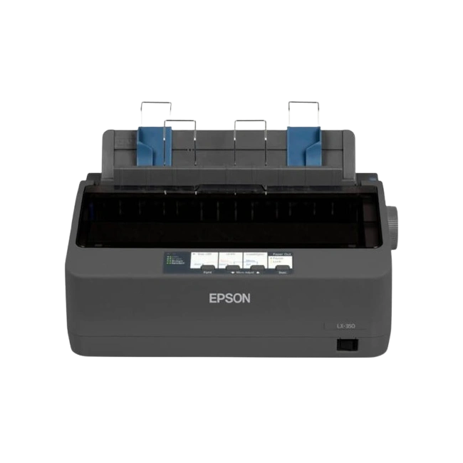Epson LX 350 - Impresora - monocromo - matriz de puntos - 9 espiga - hasta 357 caracteres/segundo - paralelo, USB, serial