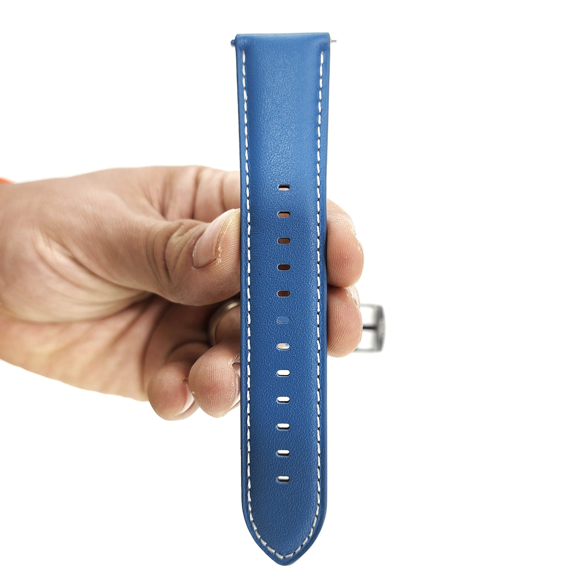 Pulsera T7, T8 y T9 cuero azul-3