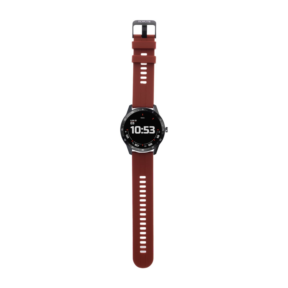 Pulsera T7 y T8 rojo ladrillo-3