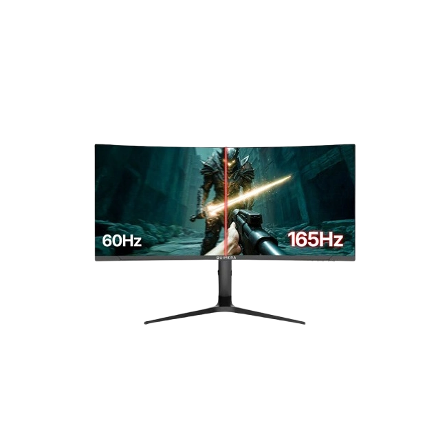 Monitor Gaming Curvo Quimera  34" 4K WQHD 3440*1440 120Hz Color Negro-1
