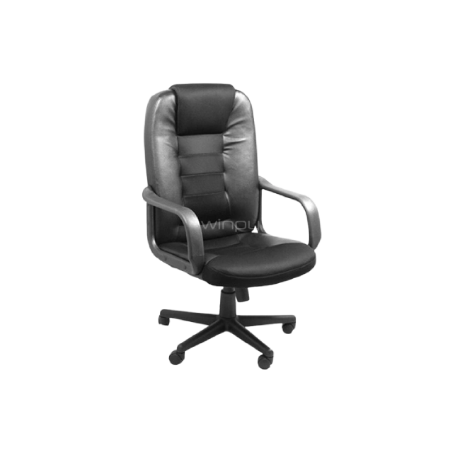 Silla Xtech QZY-0939 Ejecutiva Toulouse Con Brazos Color Negro