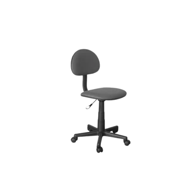 SILLA DE OFICINA QZY-B1 GRAY SIN BRAZOS COLOR GRIS XTECH
