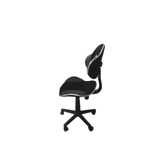 SILLA DE OFICINA QZY-G2B AM160GEN96  SIN BRAZOS COLOR NEGRO/GRIS XTECH