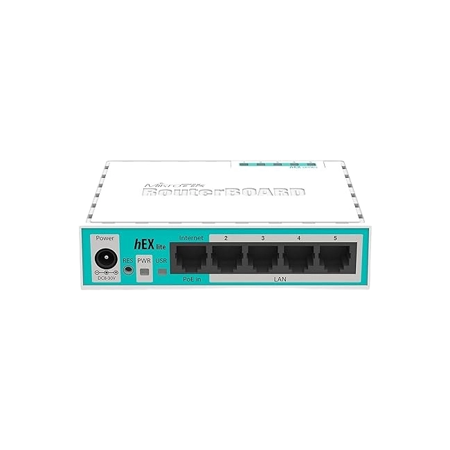 Router AP Mikrotik RB750R2 5 Puertos 10/100 Plastico