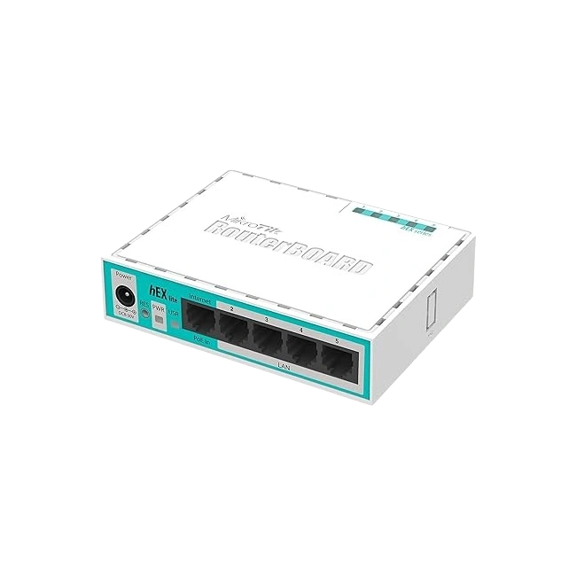 Router AP Mikrotik RB750R2 5 Puertos 10/100 Plastico