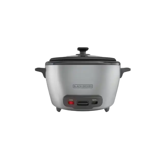 Olla Arrocera Black+Decker RC5200M 20 Tazas Color Plateado-1