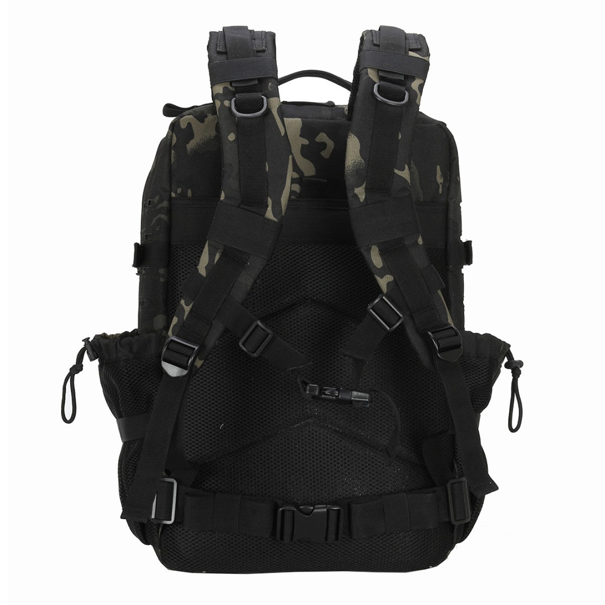 Mochila Roca Negro Camo-4
