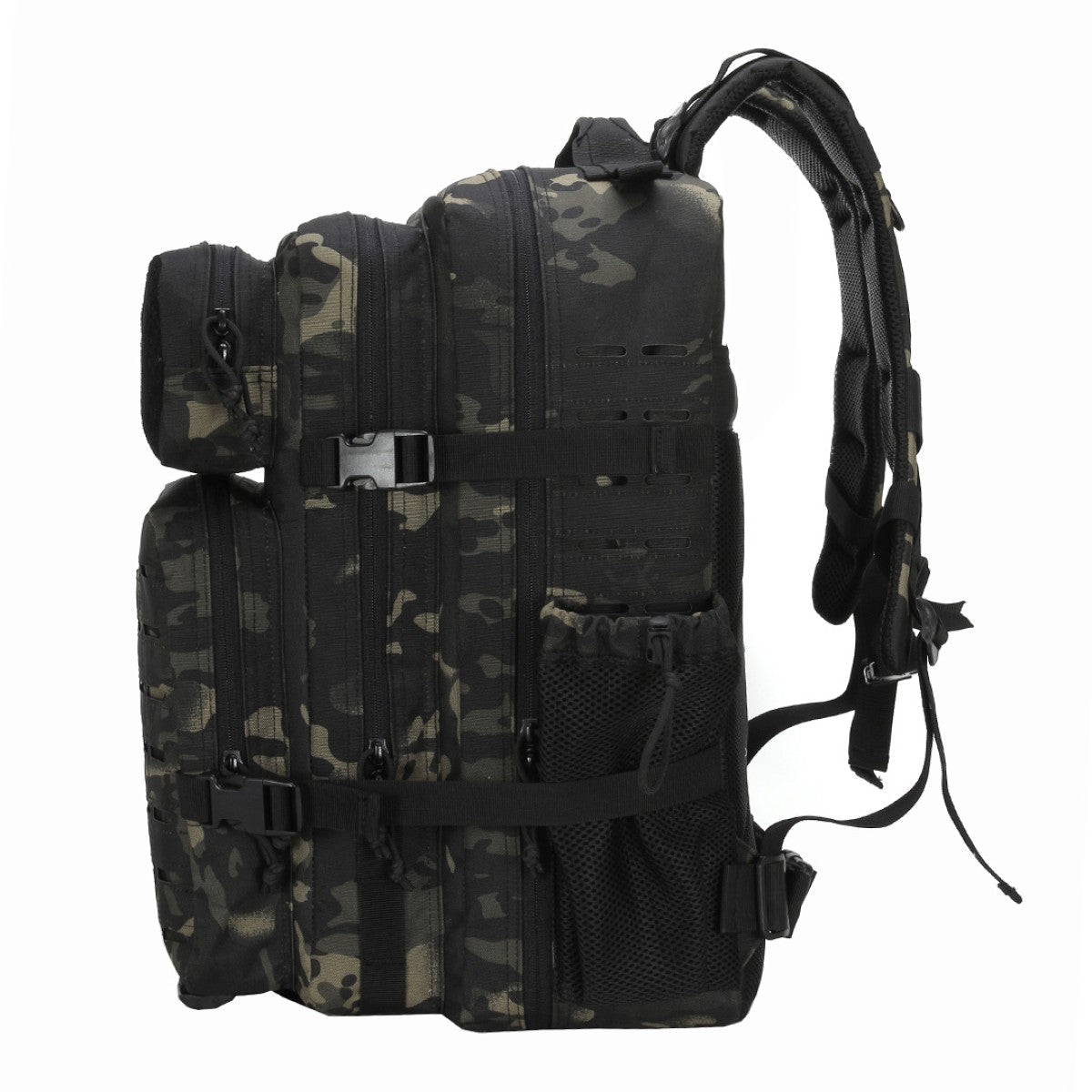 Mochila Roca Negro Camo-5