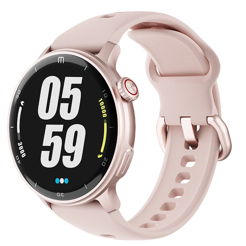 RELOJ T8 ROSA + PULSERA INOX X2-2