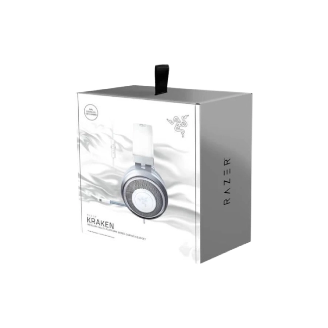 HEADSET GAMING KRAKEN 7.1 V2 MERCURY EDITION D  BLANCO RAZER-3