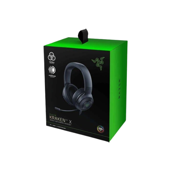 HEADSET GAMING RAZER KRAKEN X COLOR NEGRO