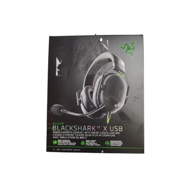 HEADSET GAMING RAZER BLACKSHARK V2 WIRED ESPORTS W USB-3
