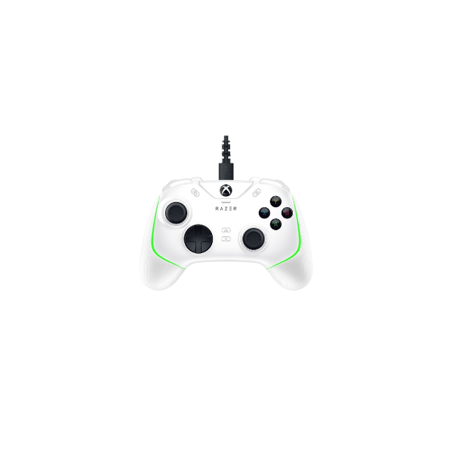 Control Razer Wolverine V2 Chroma RZ06-04010200-R3U1 ThumbSticks Intercambiables Para Xbox Color Blanco