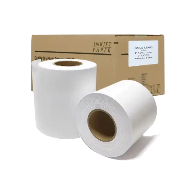 SureLab Photo Paper Luster 8"X213´ (2 Rollos)-1
