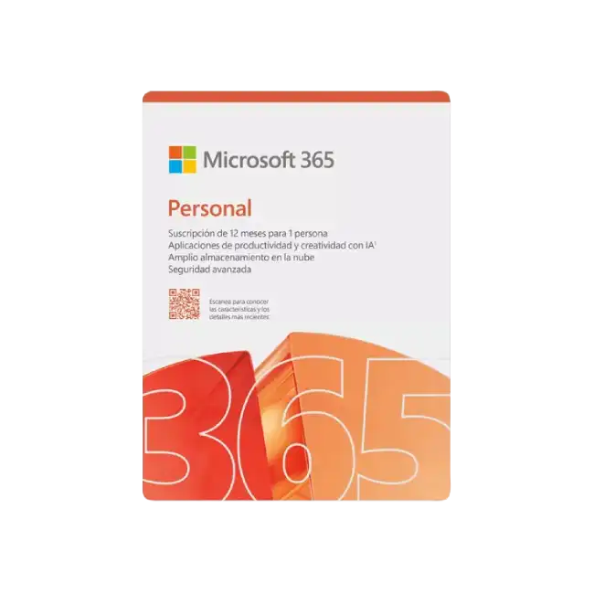 Microsoft 365 Personal - Subscription - Windows - PK Lic 1YR Online LatAm ONLY E-3