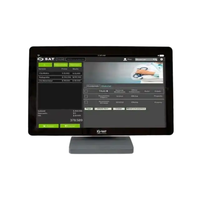 MONITOR TOUCH SAT 2013FPH 21 CAPACITIVO VGA HDMI-1