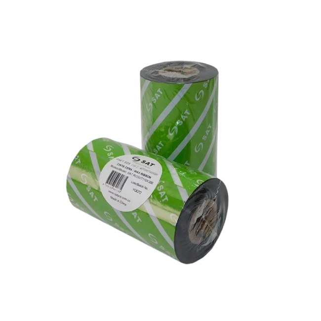 Cinta Ribbon Cera SAT 110mmx300Mts Out TT-3