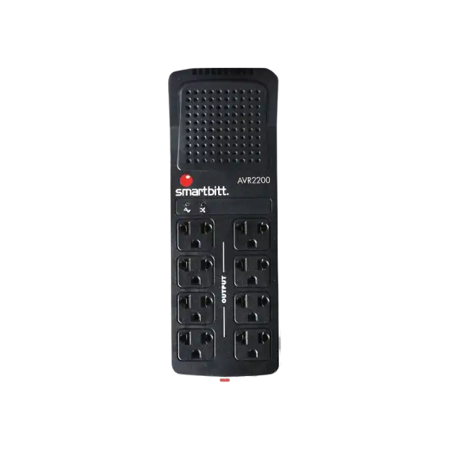 Regulador Smartbitt 1100W, 2200VA, 8 Salidas-5