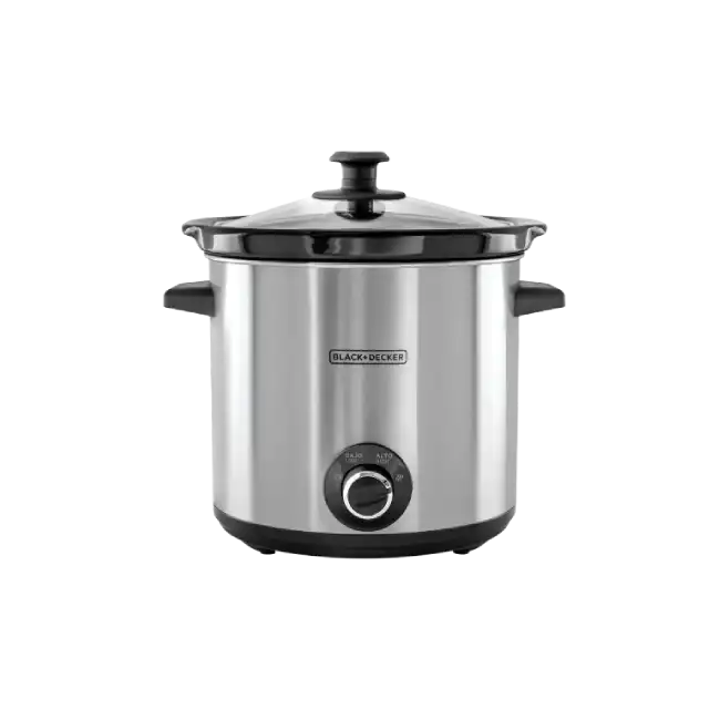Olla de Coccion Lenta Black+Decker SC2004S 4 Litros-1