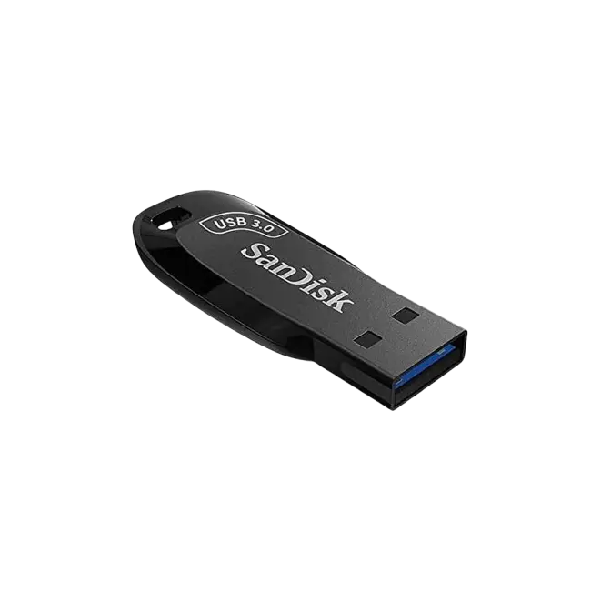Memoria USB SanDisk Ultra Shift 64GB USB 3.0 Flash Drive Black Z410-3