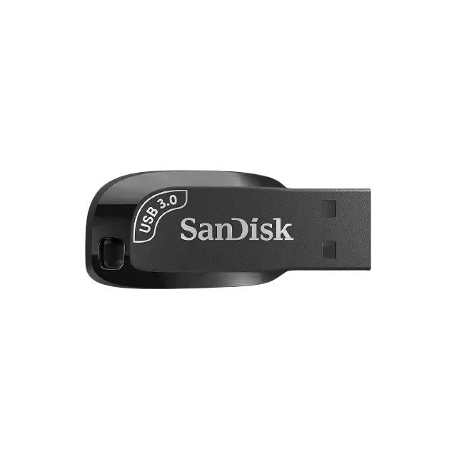 Memoria USB SanDisk Ultra Shift 64GB USB 3.0 Flash Drive Black Z410-4