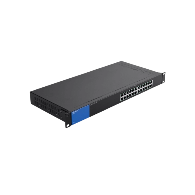 SWITCH SE3024 24 24 x 10/100/1000 PUERTOS LINKSYS-1