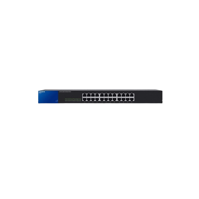 SWITCH SE3024 24 24 x 10/100/1000 PUERTOS LINKSYS-4