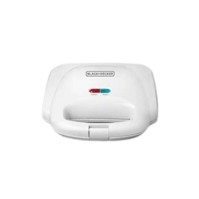Sandwichera Black+Decker SM2452G 700 Watts Capacidad de 2 Piezas