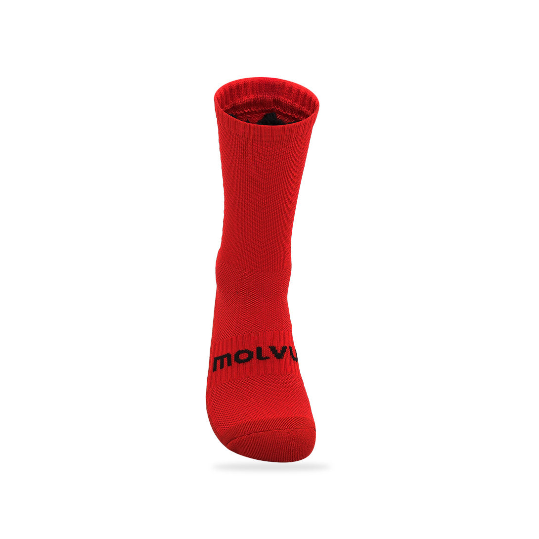 CALCETINES PATA DE CHUCHO FUT - TALLA S (ROJOS)-4