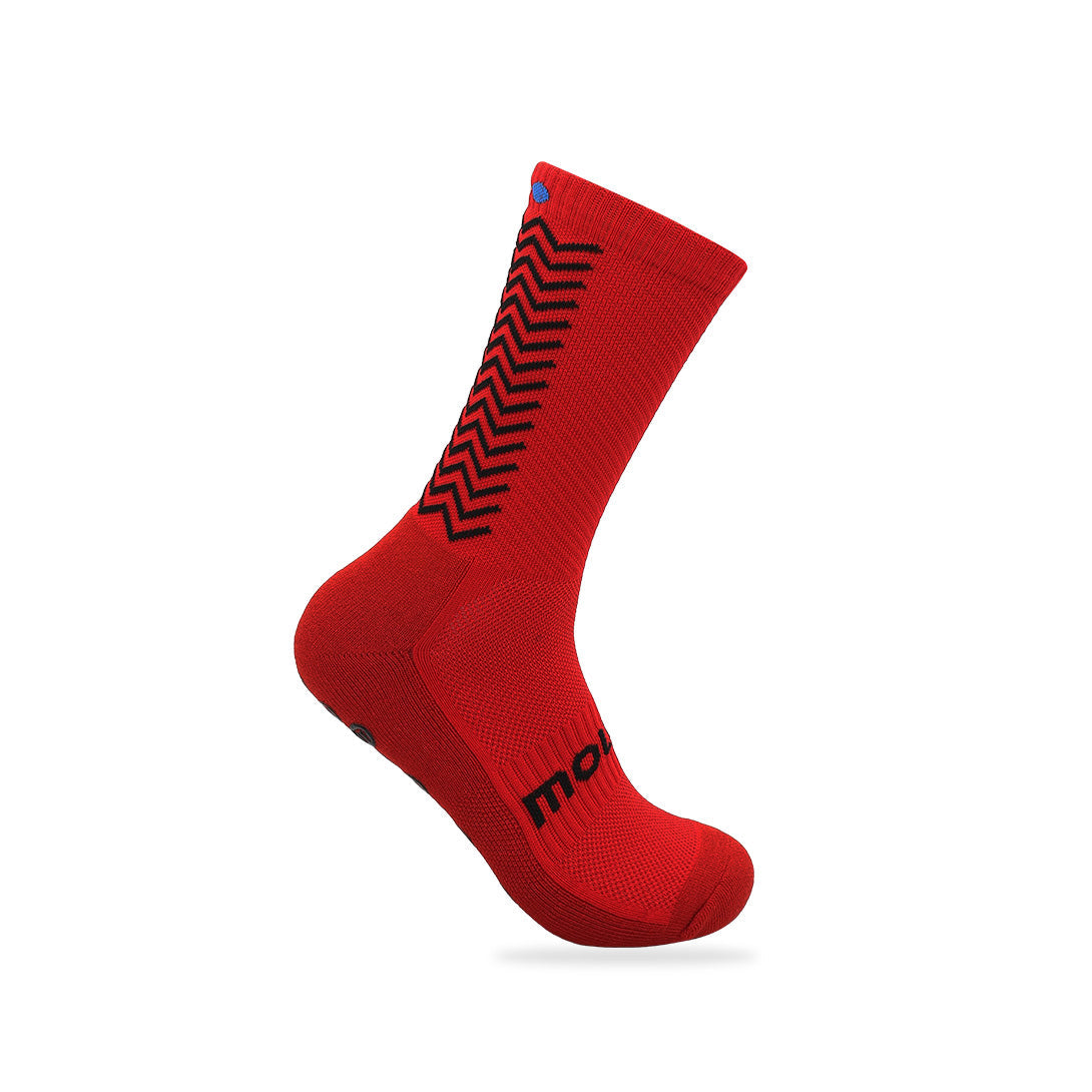 CALCETINES PATA DE CHUCHO FUT - TALLA S (ROJOS)-2