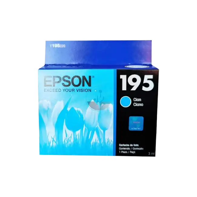 195 CYAN INK CARTRIDGE -  XPRE-4