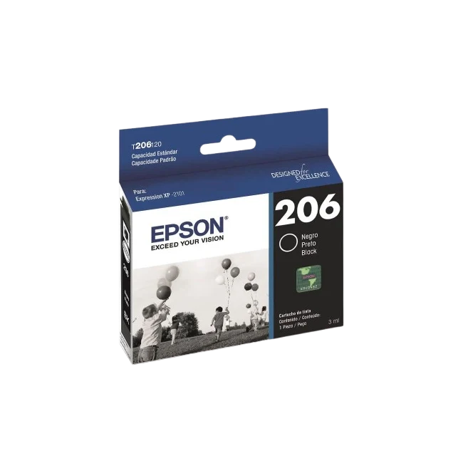 206 Black Ink Cartridge - Xpression XP-2101-1