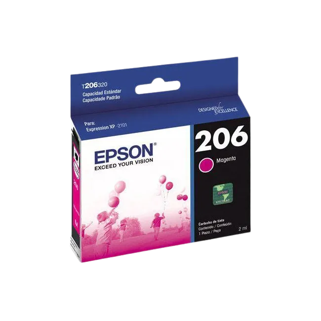 206 Magenta Ink Cartridge - Xpression XP-2101-3