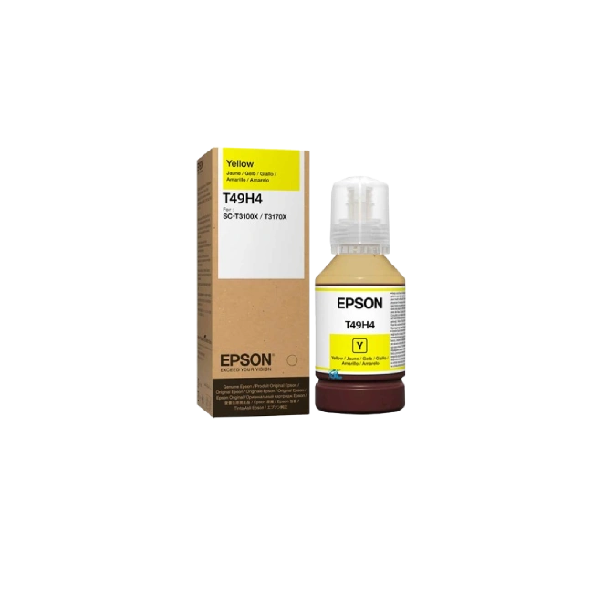 EPSON T49H YELLOW INK BOTTLE 140ML FOR T3170X-2
