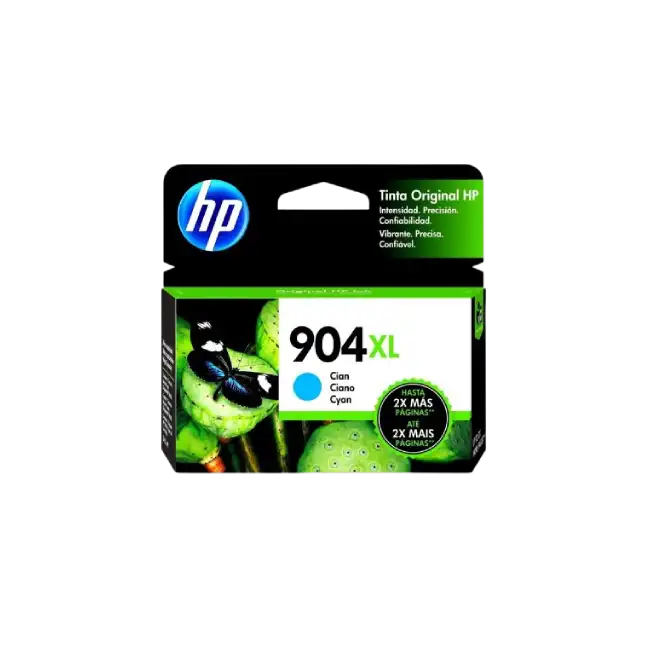 CARTUCHO DE TINTA HP 904XL ALTO RENDIMIENTO COLOR CIAN