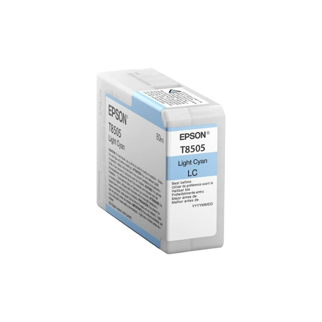 Epson T850, UltraChrome Light Cyan Ink Cartridge-2