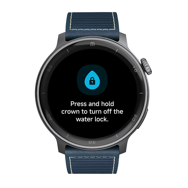 Reloj T8 Negro + Pulsera azul c/bordado-1