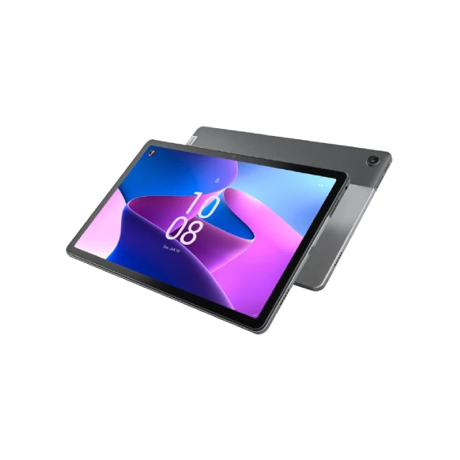 Lenovo Tab - 10.1" - WUXGA (1920x1200) - Android 14 or Later - MediaTek Helio G85 - 4GB Soldered LPDDR4x - 28GB eMMC 5.1 - Luna Grey + + Folio Case + Stereo Earbuds-1