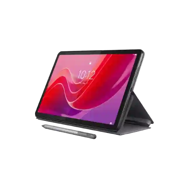 Lenovo Tab - 10.1" WUXGA (1920x1200) - Android 14 or Later - MediaTek Helio G85 - 4GB Soldered LPDDR4x - 128GB eMMC 5.1 - Luna Grey + Folio Case-3