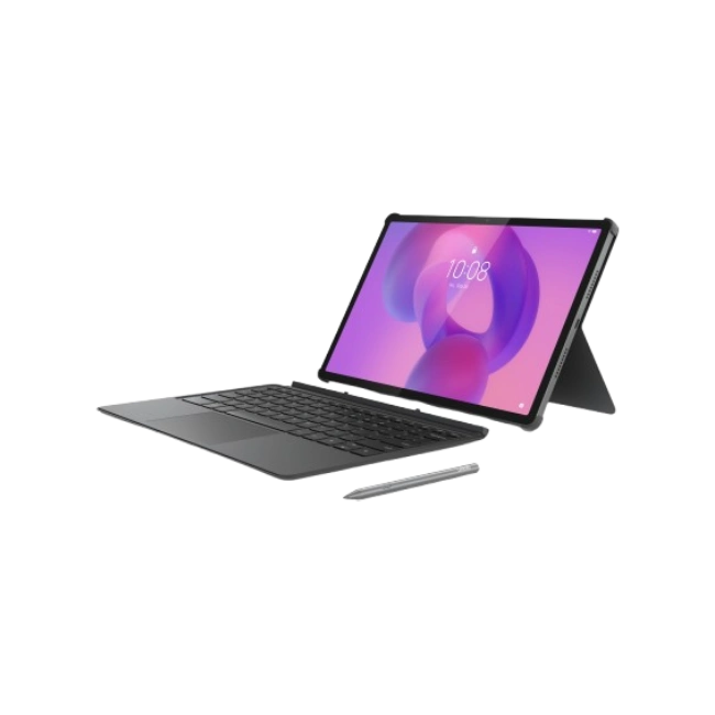 Lenovo IdeaTab Pro - 12.7" - 3K (2944 x 1840) - Android 14 or Later - MediaTek Dimensity 8300 - 8GB Soldered LPDDR5x - 256GB UFS 4.0 - Luna Grey + Keyboard + Pen Plus + Moto Buds-2