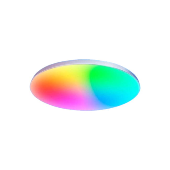 Lampara Inteligente de Techo WiFi Tera TR-LMP-16CL-RGB Color Blanco-1
