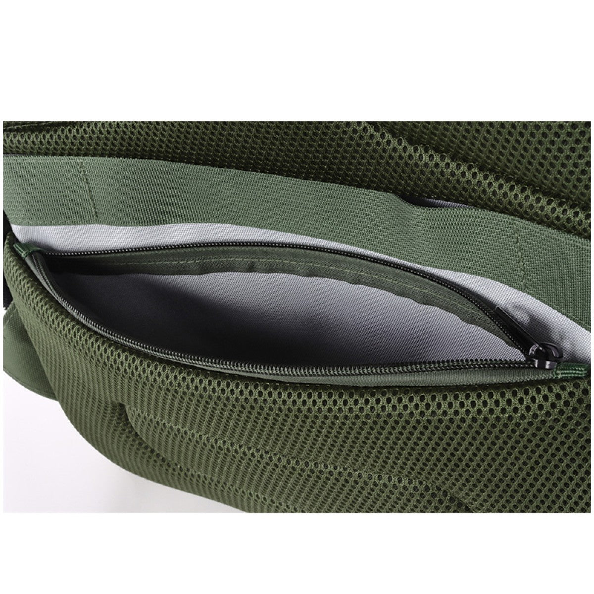 Mochila U2 Verde con Celeste-19