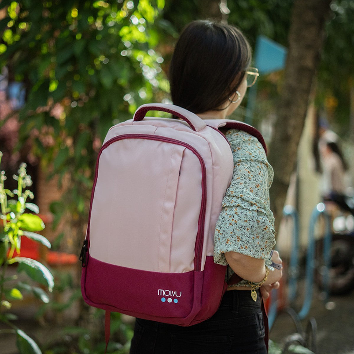 Mochila U2 Rosa-13