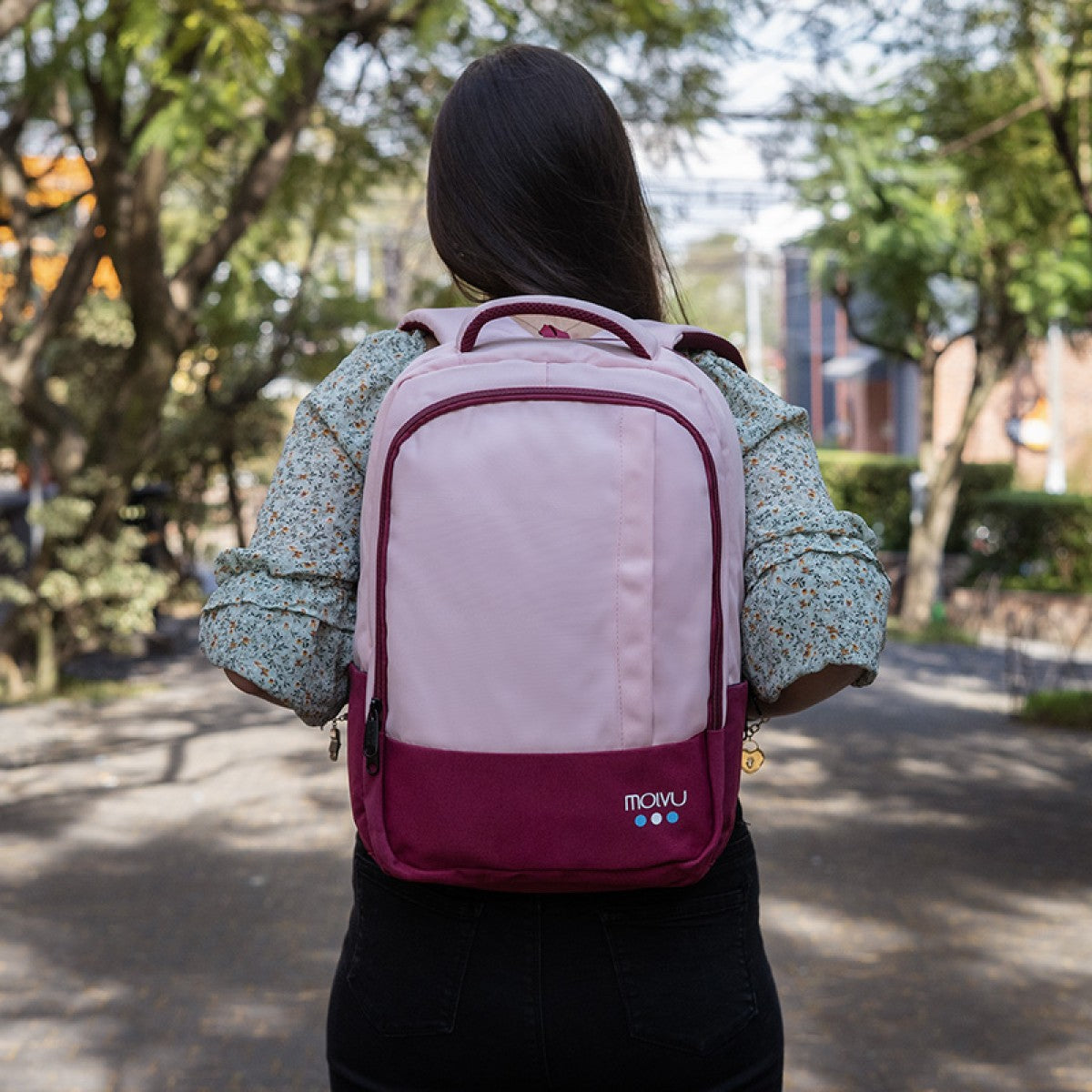 Mochila U2 Rosa-14