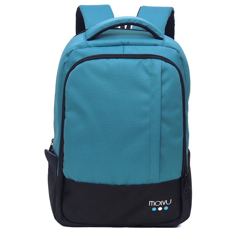 Mochila U2 Celeste Negro-12