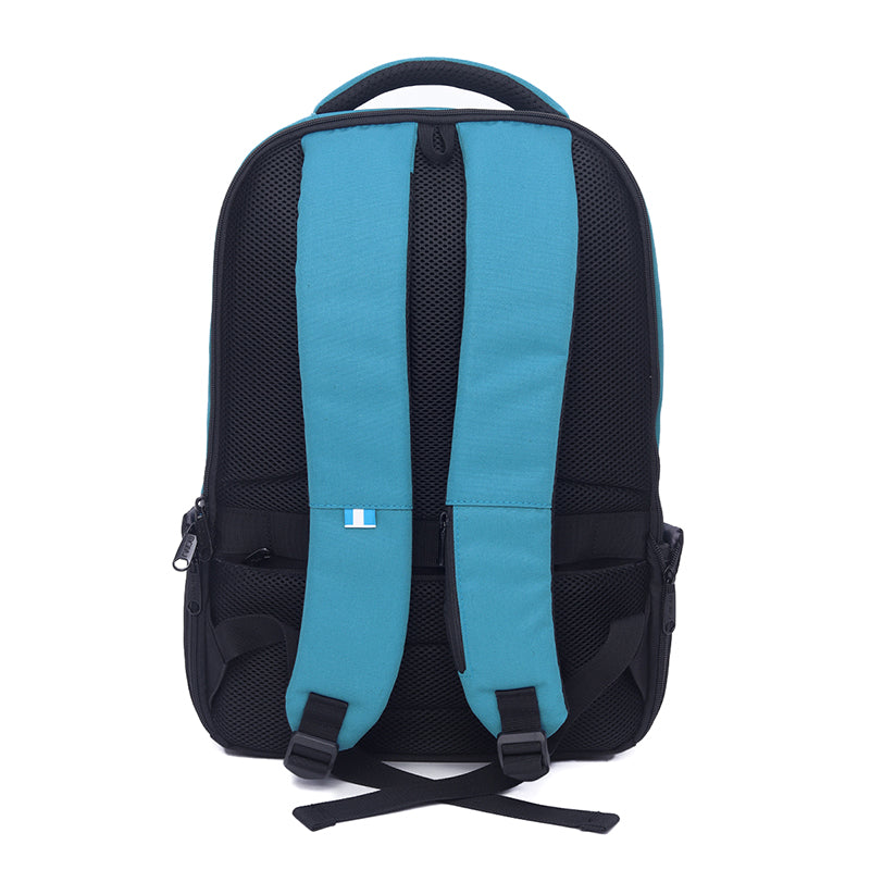 Mochila U2 Celeste Negro-13