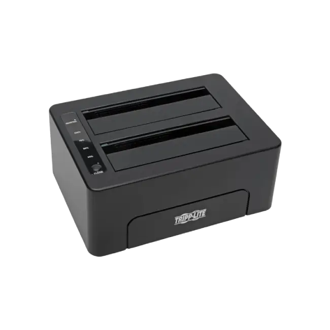 Estación de Conexión USB 3.0 SuperSpeed a Dos Discos Duros Externos SATA con Clonación para discos d