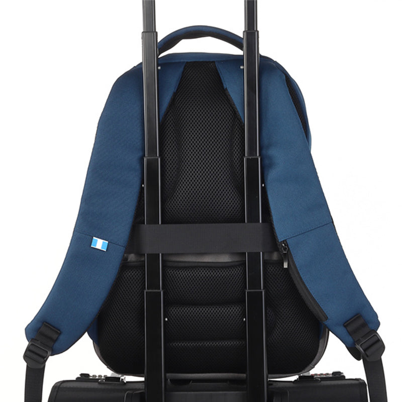 Mochila U4 Azul Gris-16