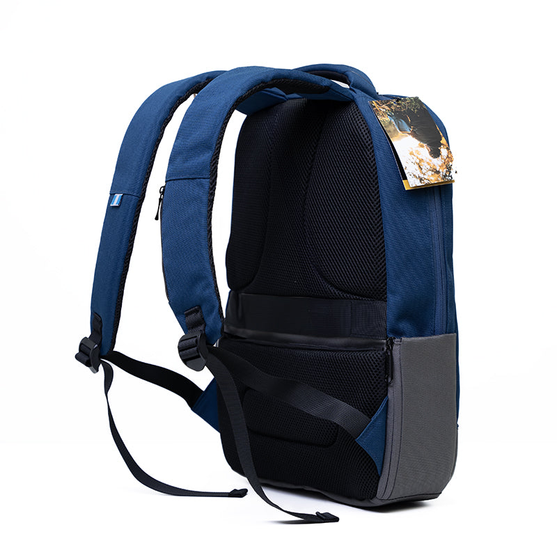 Mochila U4 Azul Gris-15